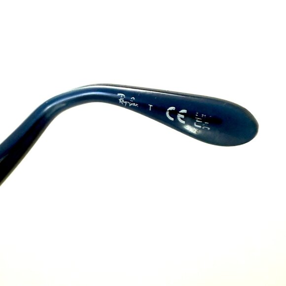 Ray Ban Chad 8204 Transparent Blue Oversized Wayfarer Style Glasses - Picture 4 of 8